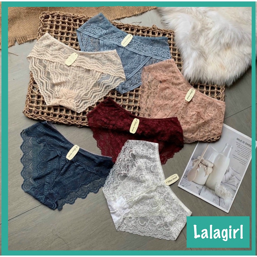 Quần Lót Nữ Ren Sexy Thiết Kế Họa Tiết Ren Xuyên Thấu Siêu Gợi Cảm Quyến Rũ [QLR] | BigBuy360 - bigbuy360.vn