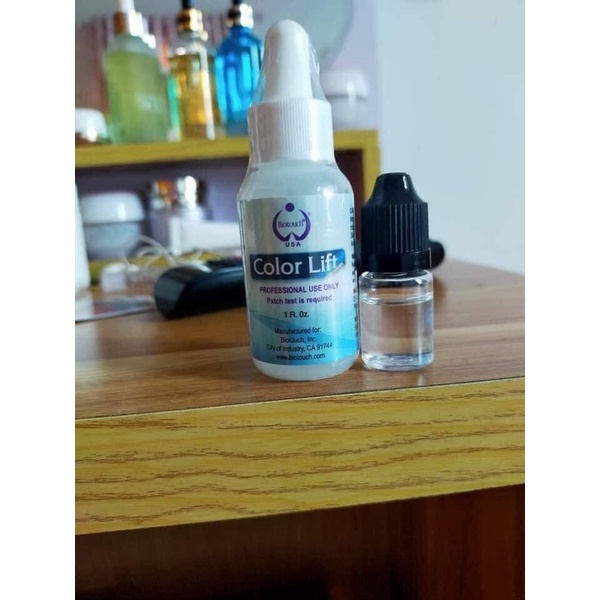 Dung dịch xóa xăm COLOR LIFT USA 3ml-5ml-10ml DCPX-NTA, hút và làm mờ mục cũ (chai chiết)