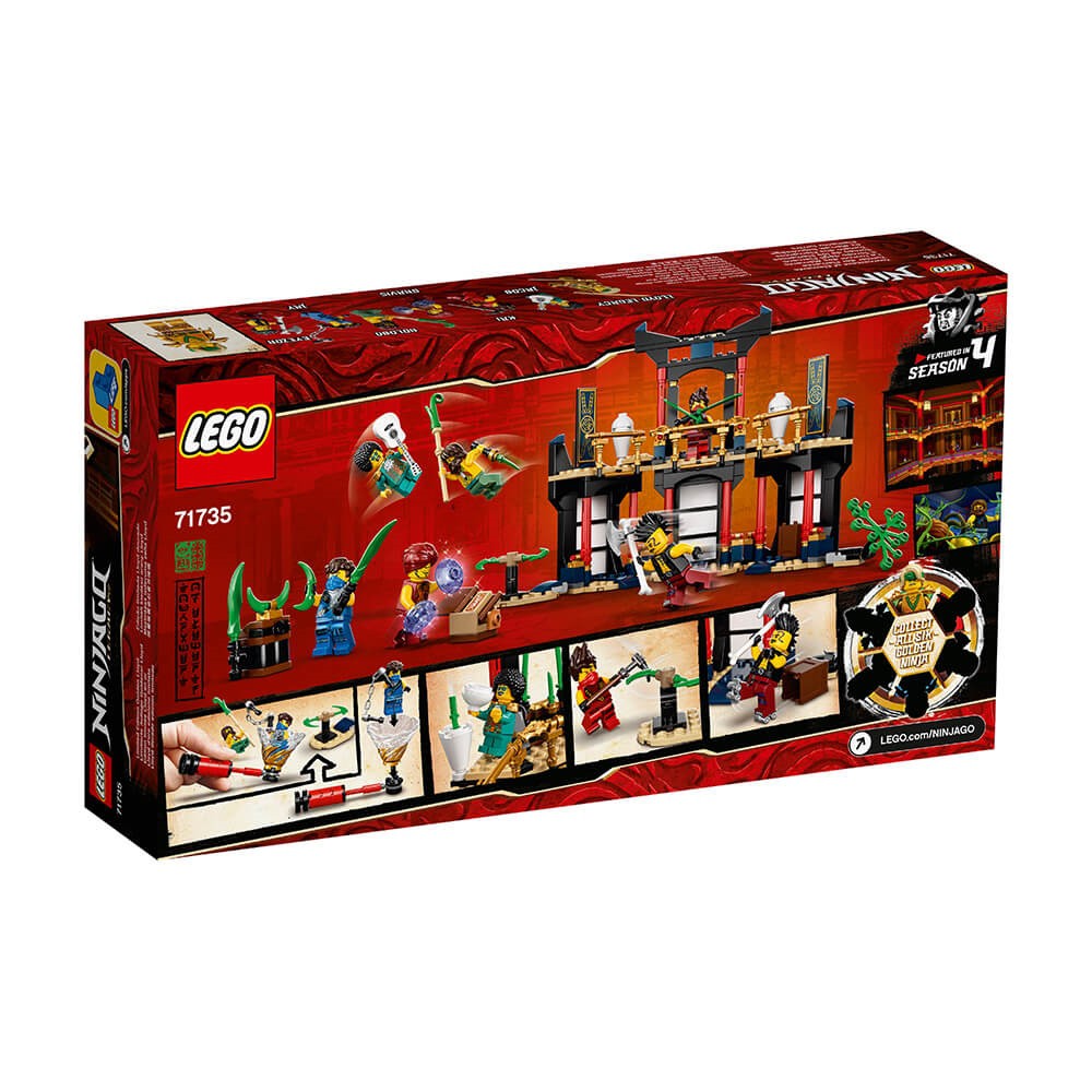 LEGO NINJAGO 71735 Giải Đấu Của Những Bậc Thầy ( 283 Chi tiết)
