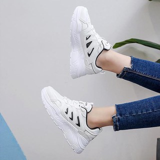 Giày thể thao nữ chóp đỏ đen cực đẹp