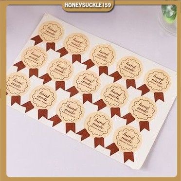 TEM DÁN STICKER HANDMADE TRANG TRÍ HỘP BAO BÌ QUÀ TẶNG