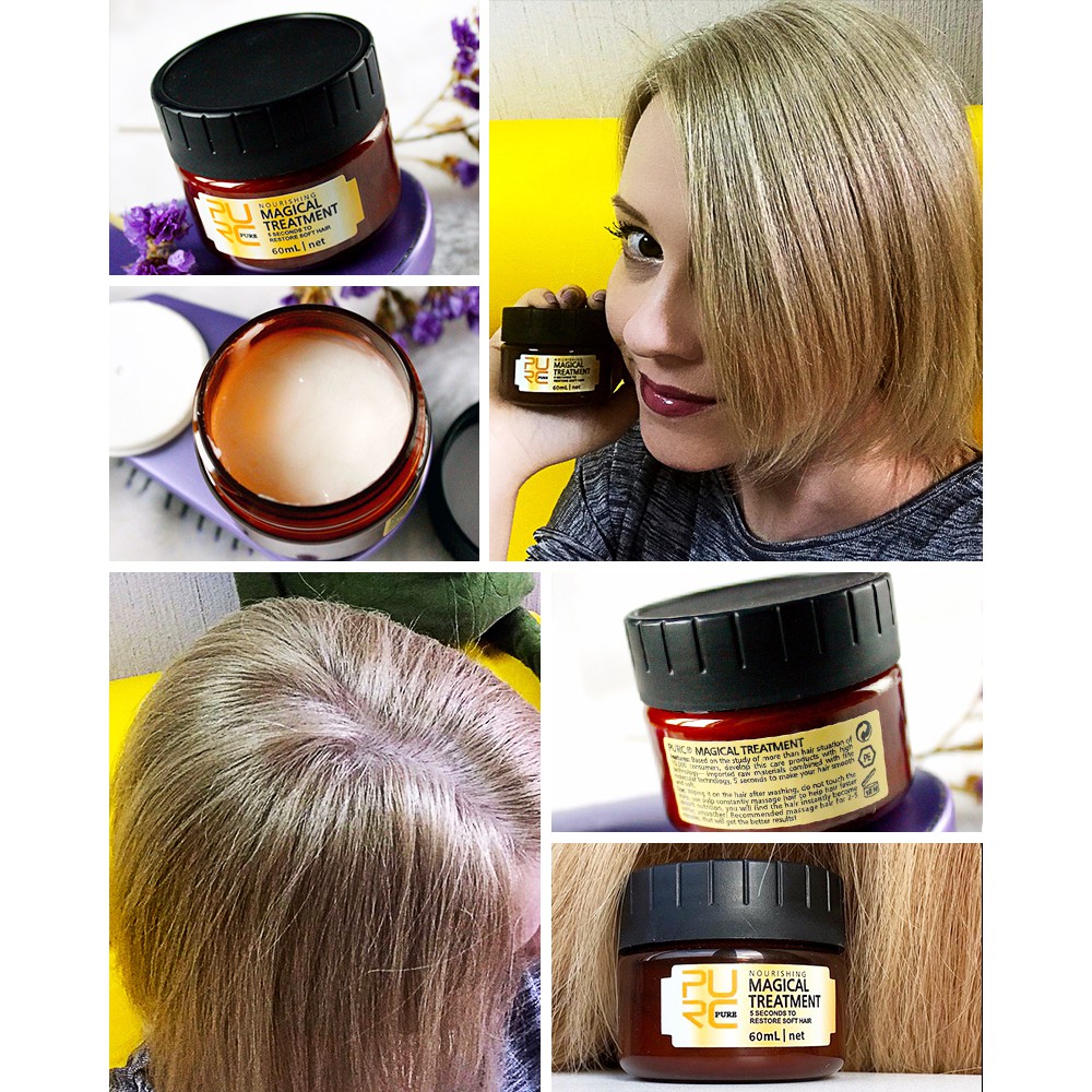 Mặt Nạ Chăm Sóc Tóc PURC Phục Hồi Hư Tổn Trong 5 Giây 120ml | BigBuy360 - bigbuy360.vn