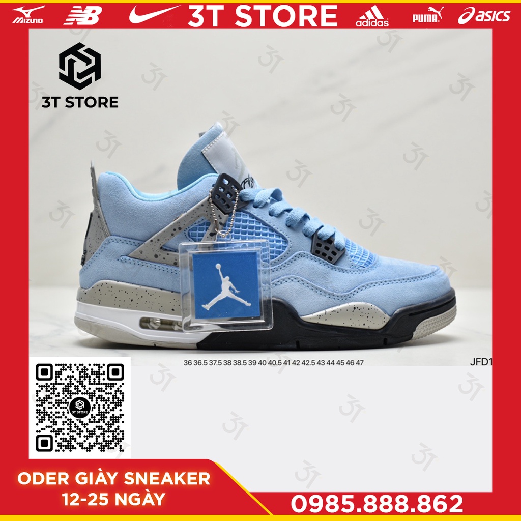 GIÀY SNEAKER MÃ SẢN PHẨM_Nike Air Jordan 4 Retro LS"Lightning"_ĐỦ SIZE VÀ MÀU_ODER HONGKONG STORE