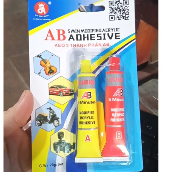 Keo dán AB 2 thành phần adhesive
