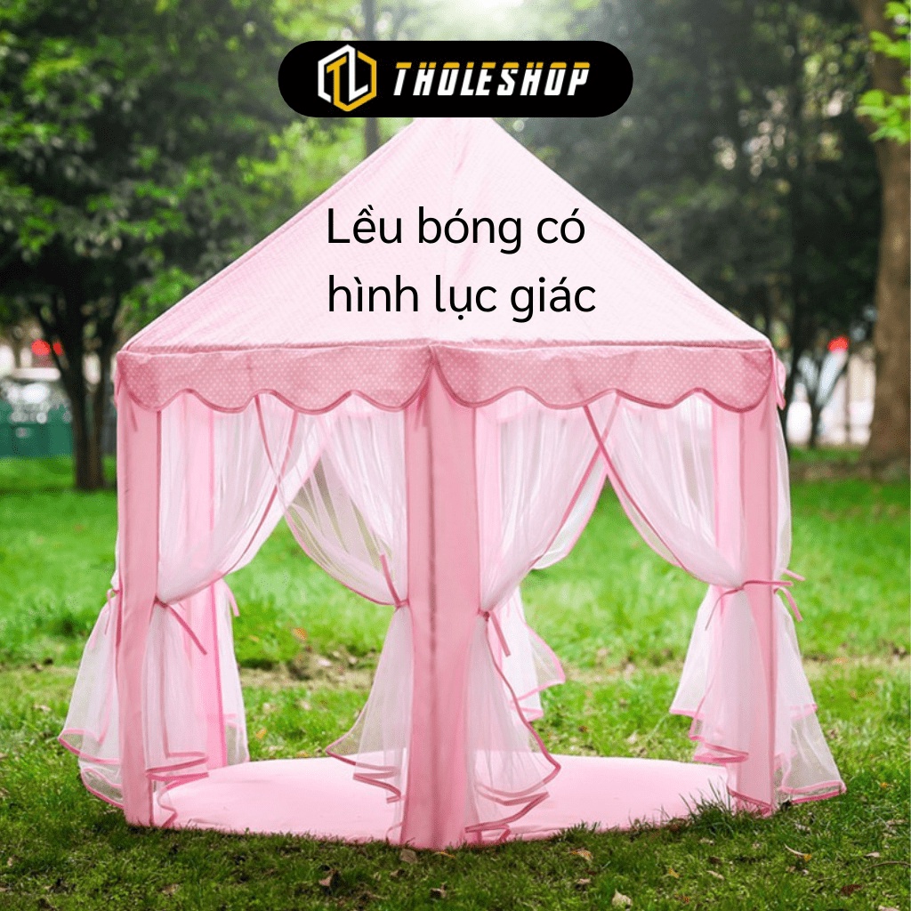 [SALE] Lều Cho Bé - Lều Công Chúa Phong Cách Hàn Quốc Kiểu Dáng Lục Giác - Ngôi Nhà Hoàng Tử Cho Trẻ 4010