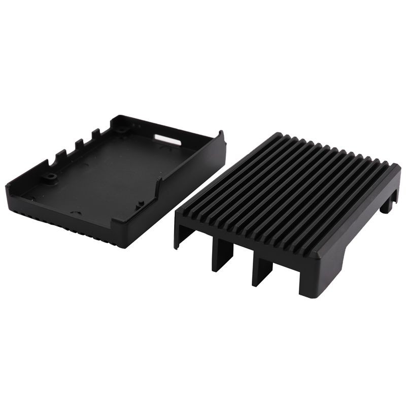 Vỏ Kim Loại Màu Đen Chất Lượng Cao Cho Raspberry Pi 4b Pi 4 El B | BigBuy360 - bigbuy360.vn