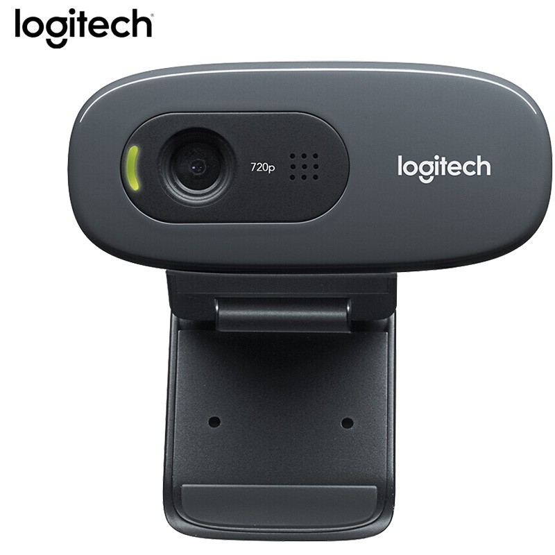 Webcam C270 độ phân giải HD 720P kết nối cổng Micro USB2.0 hiệu Logitech cho máy tính