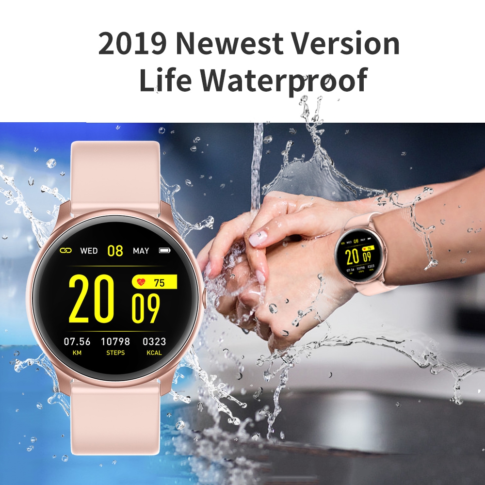 Đồng hồ thông minh Kw19 kết nối Bluetooth theo dõi sức khỏe có phụ kiện