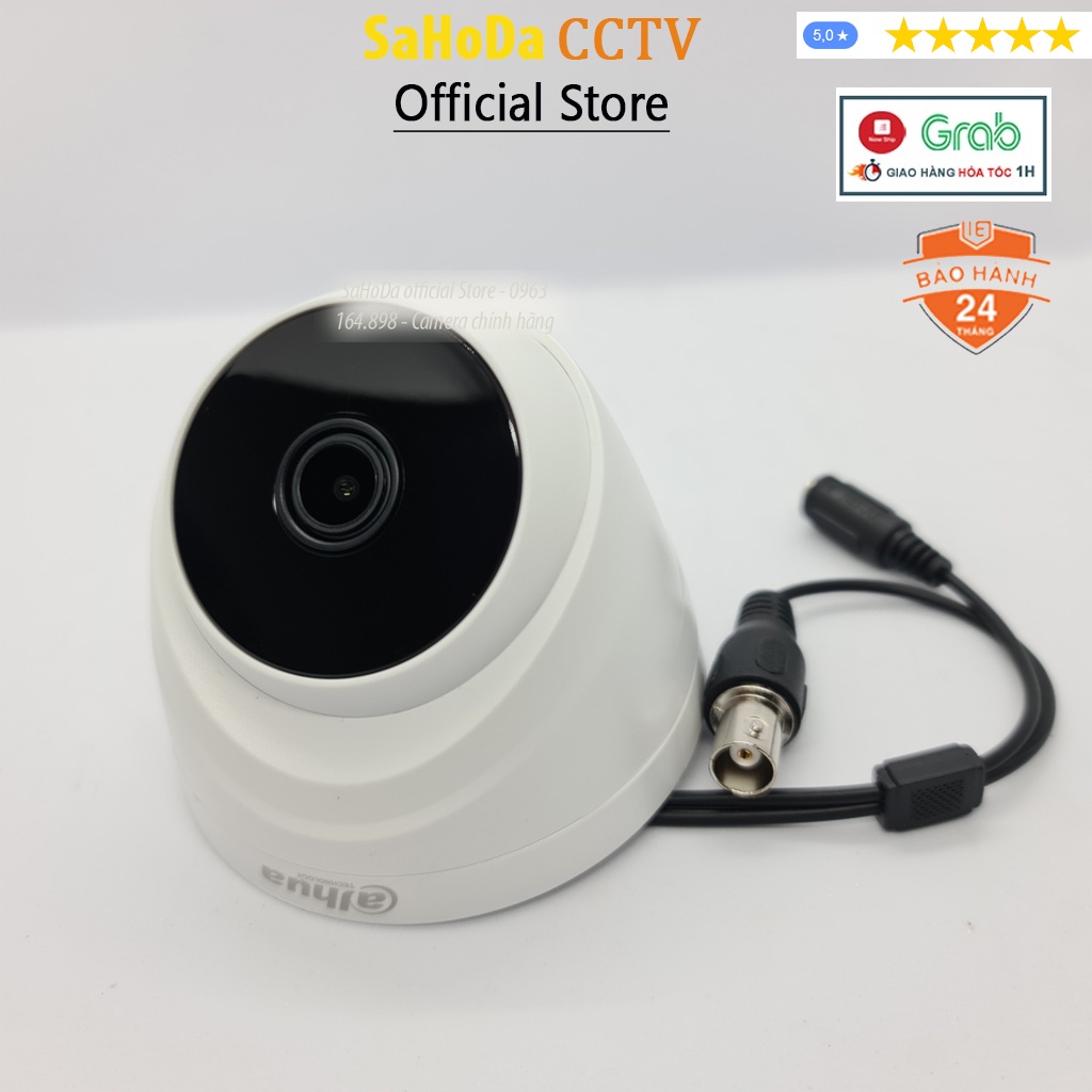 Trọn bộ camera DAHUA, Bộ camera DAHUA từ 1 tới 4 mắt  chính hãng đầy đủ phụ kiện lắp đặt