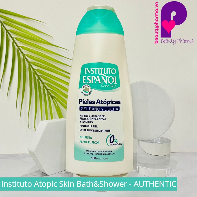 Sữa tắm Gel Instituto Espanol Atopic Skin Bath and Shower Gel_ In.box tư vấn