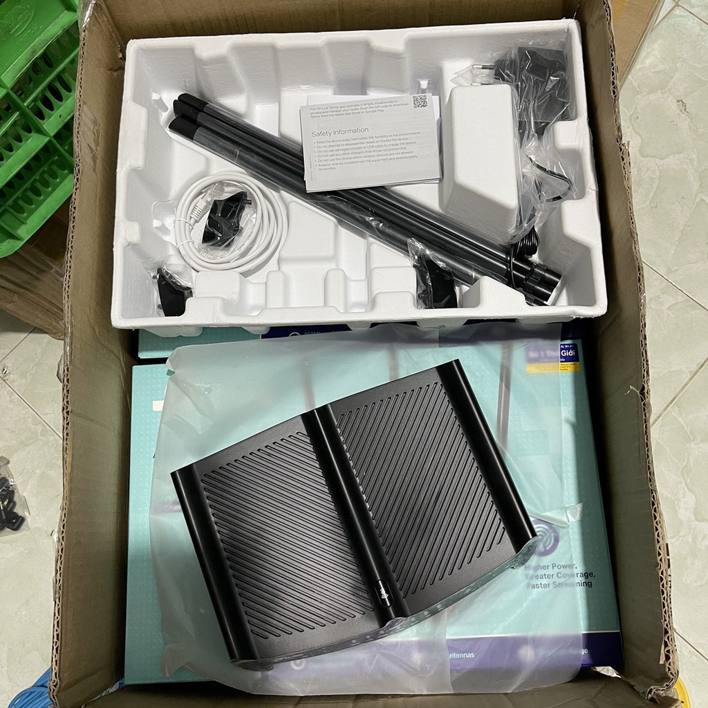 Bộ phát wifi Tp-Link Archer C58HP băng tần kép công suất cao AC1350, new fullbox, bảo hành chính hãng | BigBuy360 - bigbuy360.vn