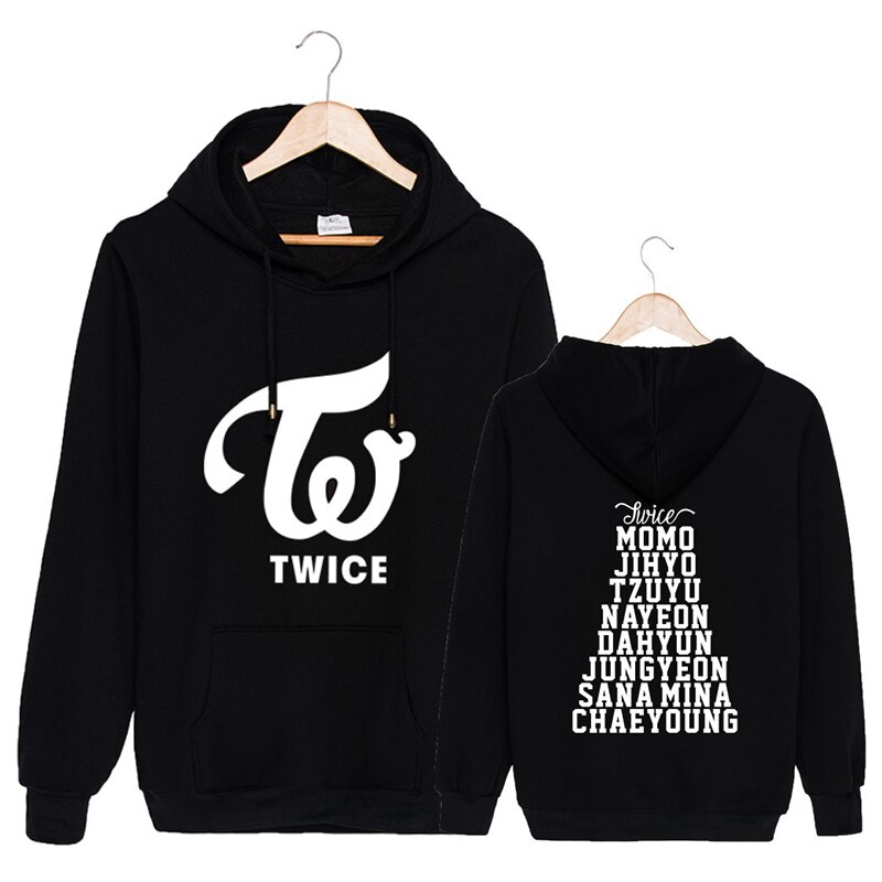 Áo Hoodie In Tên Nhóm Nhạc Twice Pg042