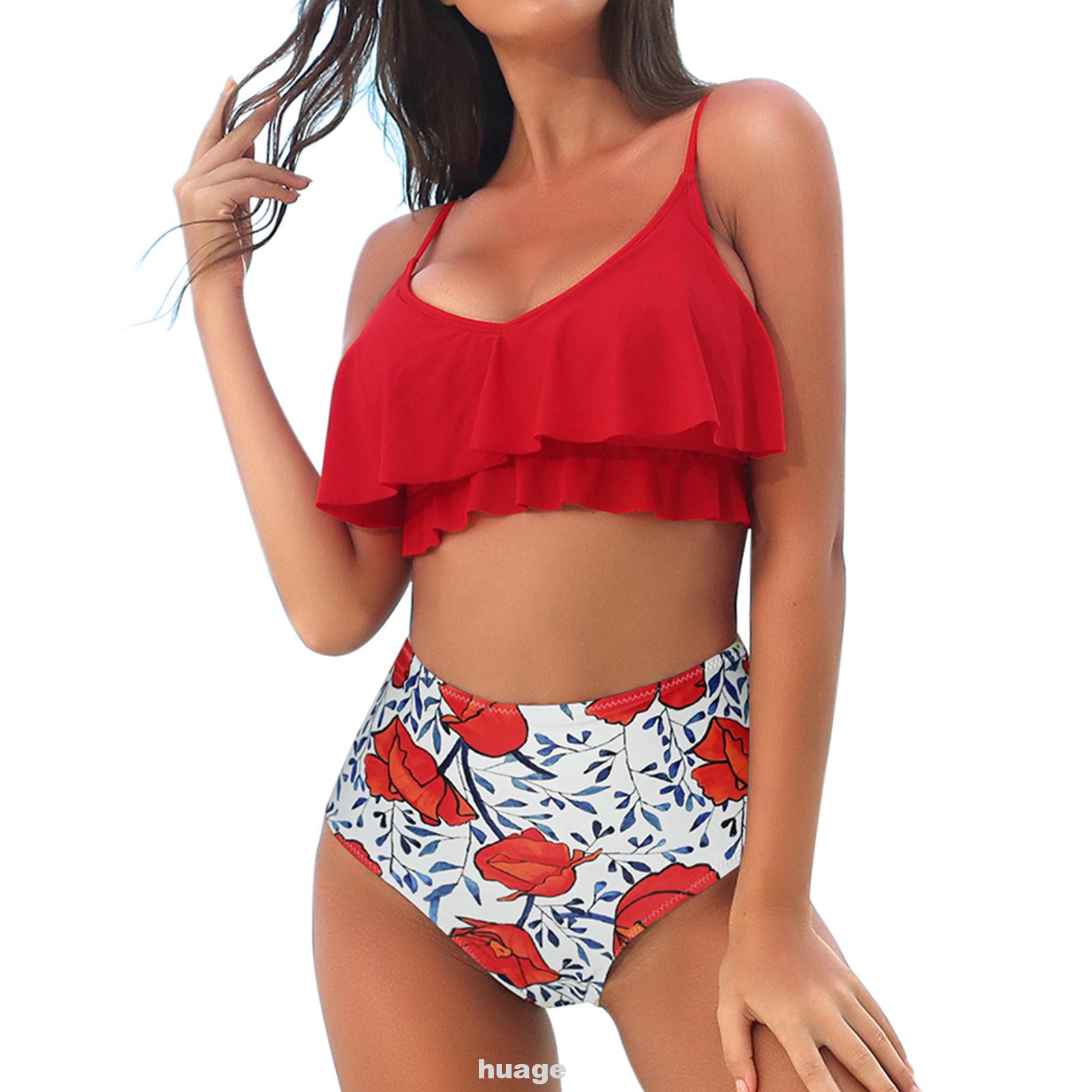 Bộ Bikini 2 Mảnh Lưng Cao Gợi Cảm Cho Nữ | BigBuy360 - bigbuy360.vn