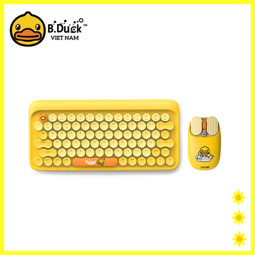 Combo chuột + bàn phím không dây Lofree phiên bản giới hạn B.Duck