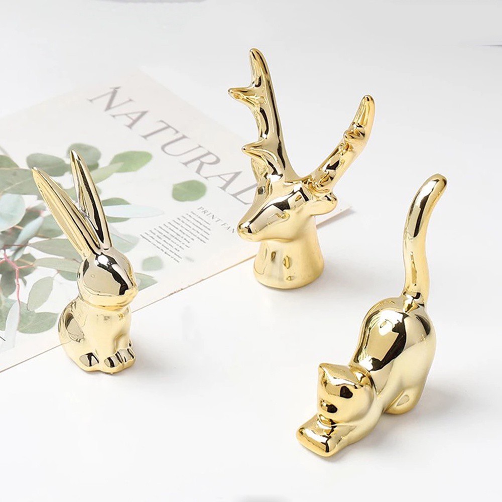 Tượng gốm tạo kiểu động vật trang trí đa dụng chất lượng cao