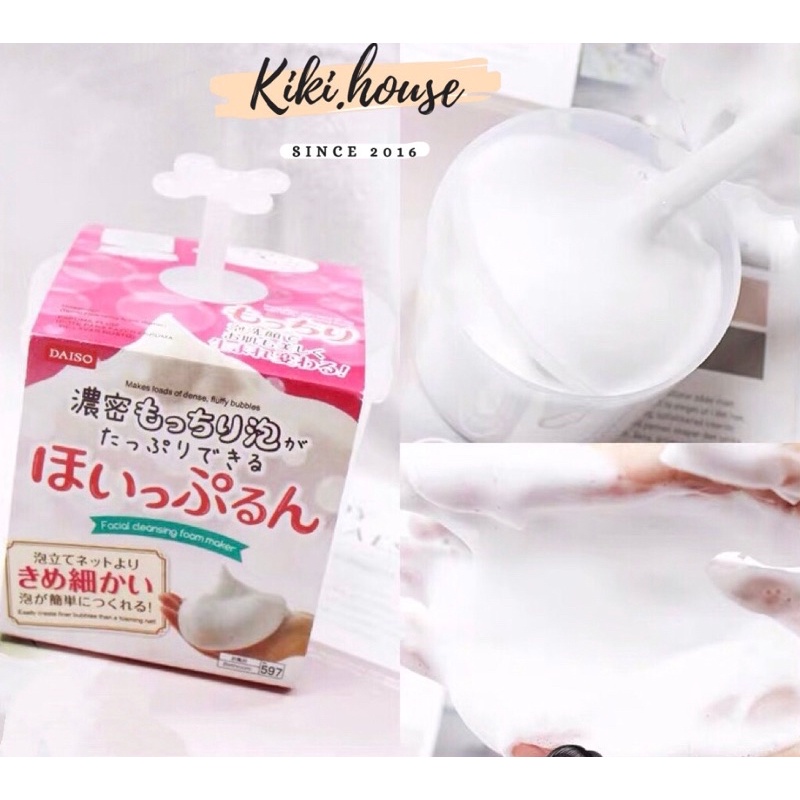 CỐC TẠO BỌT SỮA RỬA MẶT DAISO JAPAN