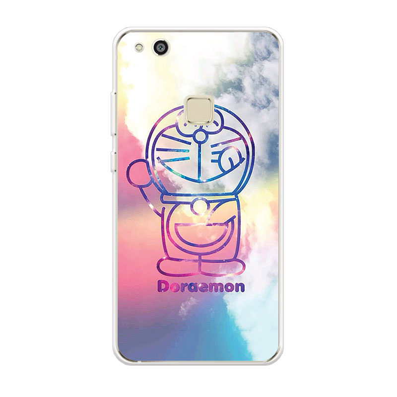 Ốp Lưng Huawei P8 P9 P10 Lite TPU mềm Case Doraemon