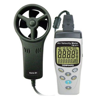 Máy đo tốc độ gió , lưu lượng gió tenmars tm 411
