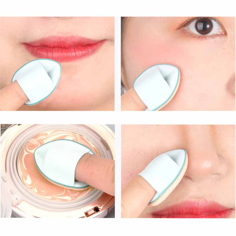 Mút trang điểm mini gắn ngón tay tiện dụng nhỏ gọn