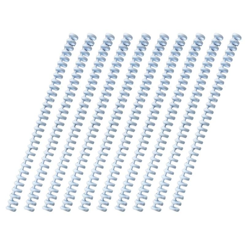 Bộ 10 cái vòng xoắn 30 lỗ kẹp sổ giấy rời khổ A4