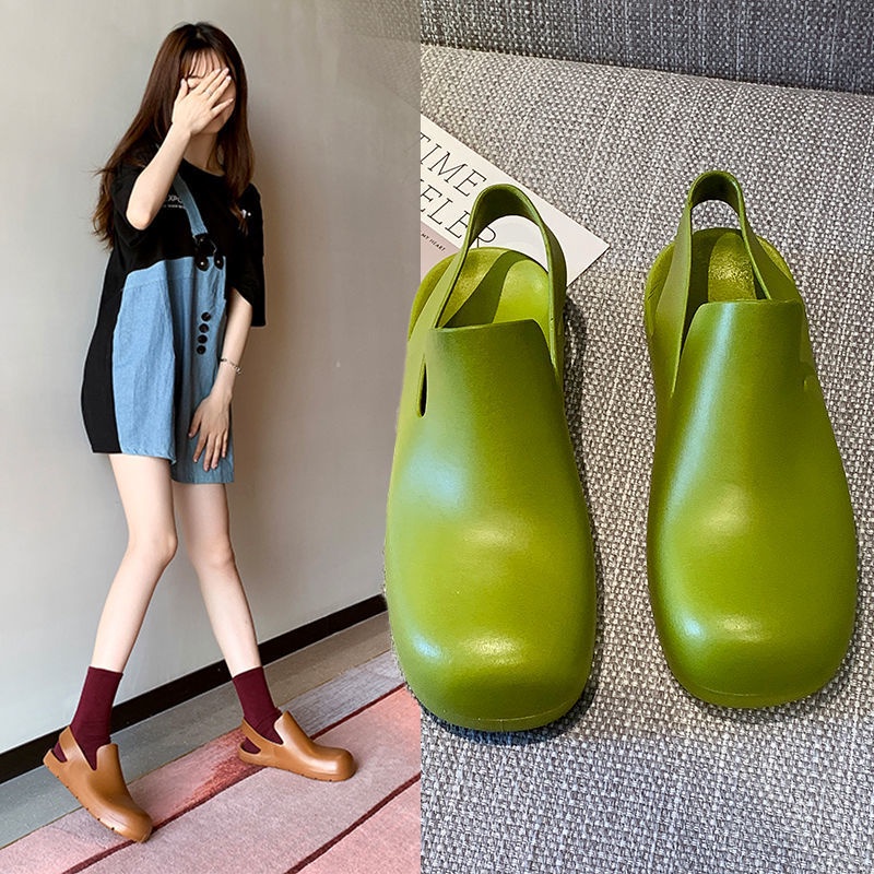 Giày Bốt Đi Mưa Một Bước Thời Trang Xuân Thu Cho Nữ
