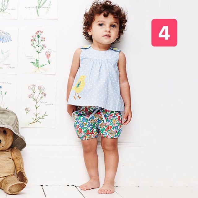 Set bộ Little Maven bé gái