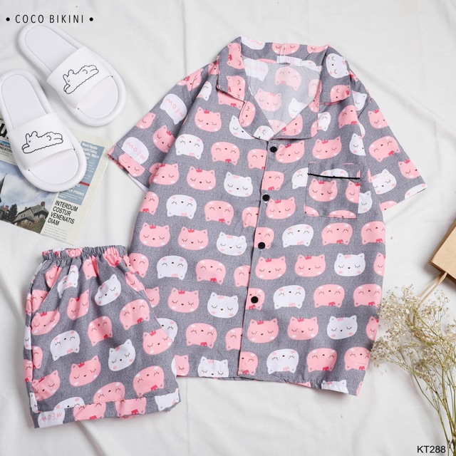 [Mã WAAUG giảm 15% đơn 99k] Bộ Đồ Mặc Nhà Kate Thái MS254 [HÀNG ĐẸP CHUẨN] | BigBuy360 - bigbuy360.vn