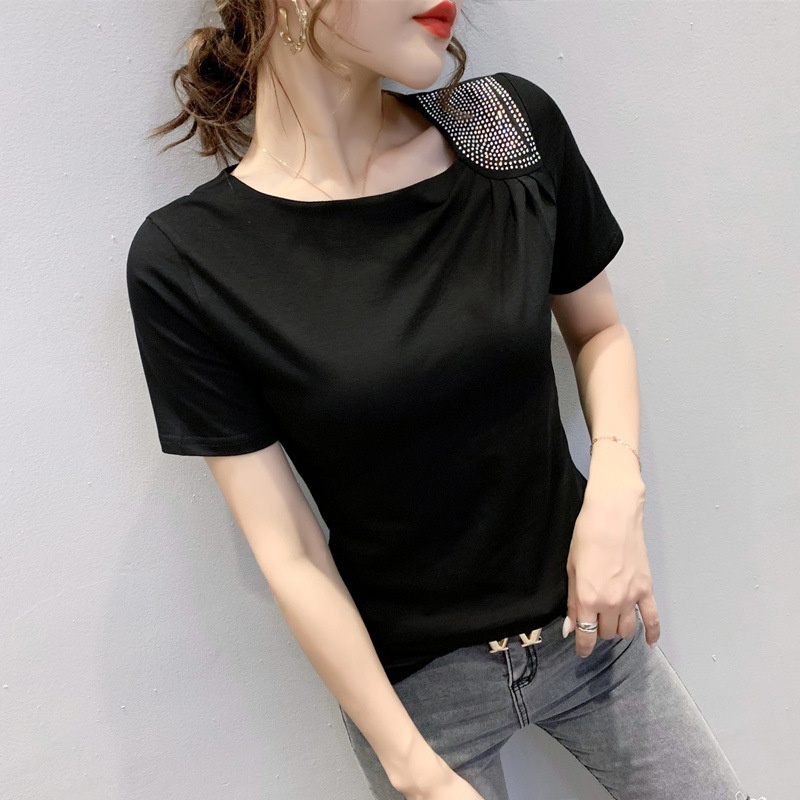 Áo thun tay ngắn nữ Kiểu Mới tay ngắn thời trang