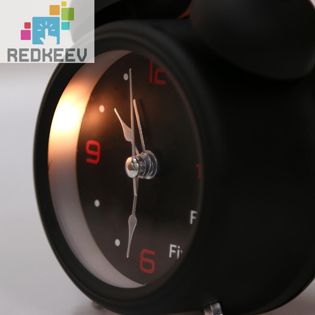 Đồng Hồ Báo Thức Hai Chuông Để Bàn Phong Cách Retro Thời Trang