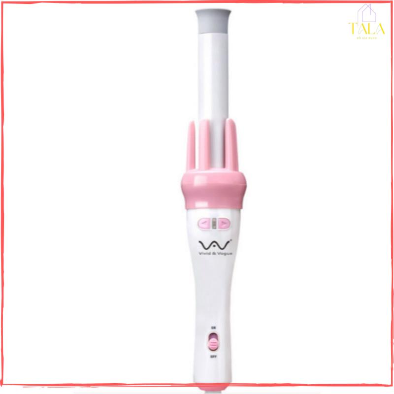 Máy Uốn Tóc - Làm Xoăn Xoay Tự Động 360 Độ Tạo Kiểu Uốn Tóc Gợn Sóng Vivido &amp; Vogua