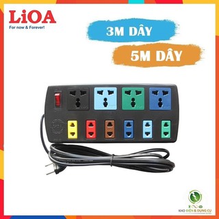 Ổ cắm lioa đa năng 4d6s32 & 4d6s52 - bảo vệ quá tải