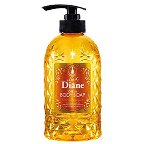 Sữa tắm dưỡng ẩm mềm da Diane Oil in Body Soap Nhật Bản 500ml