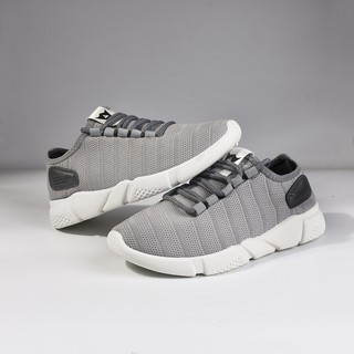 Giày Nam Sneaker POSA PSSP010 ( Đen - Xám ) .