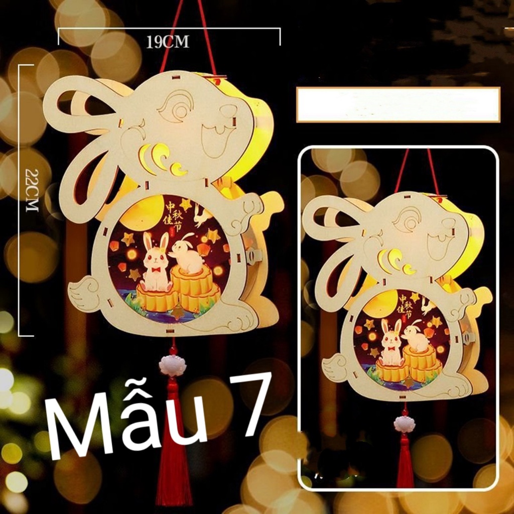 LỒNG ĐÈN TRUNG THU HANDMADE CHO BÉ