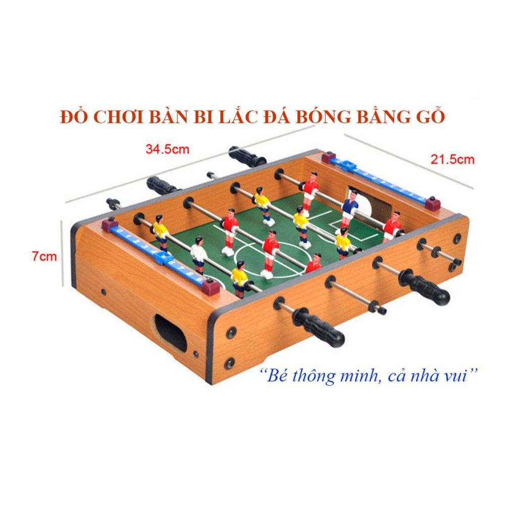 Bàn Piston đá banh bàn bi lắc bằng Gỗ lớn cực đẹp, chơi cực xịn loại tốt CP60649