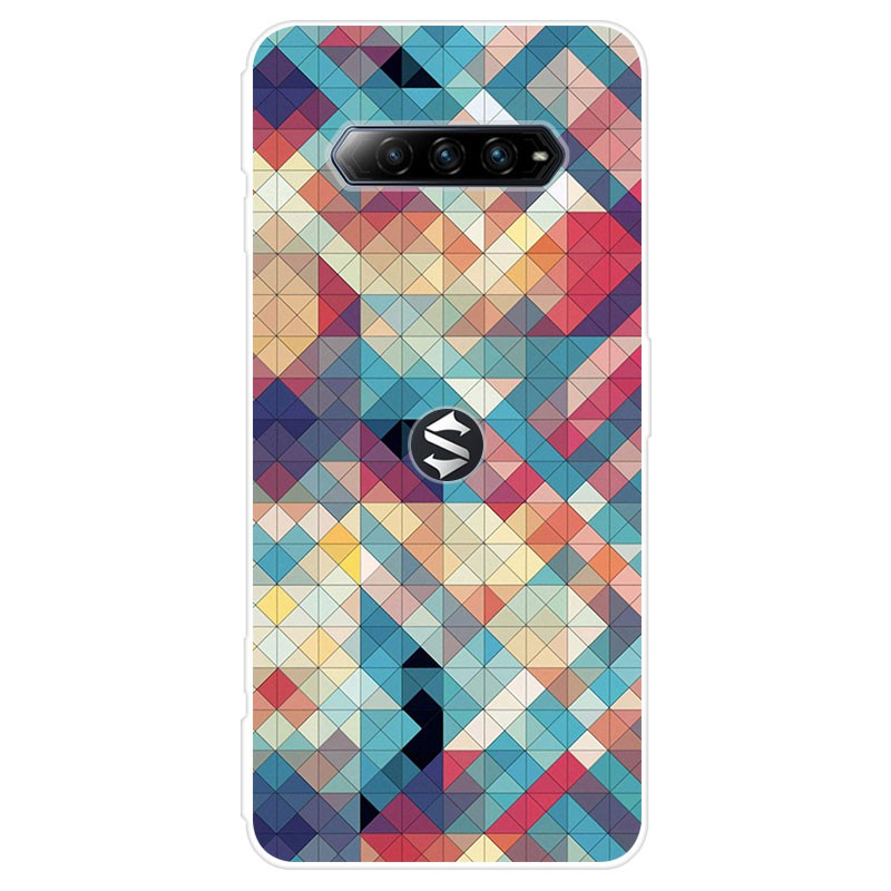 Xiaomi Black Shark 4 Case Silicone TPU Back Cover Cartoon Soft Phone Case