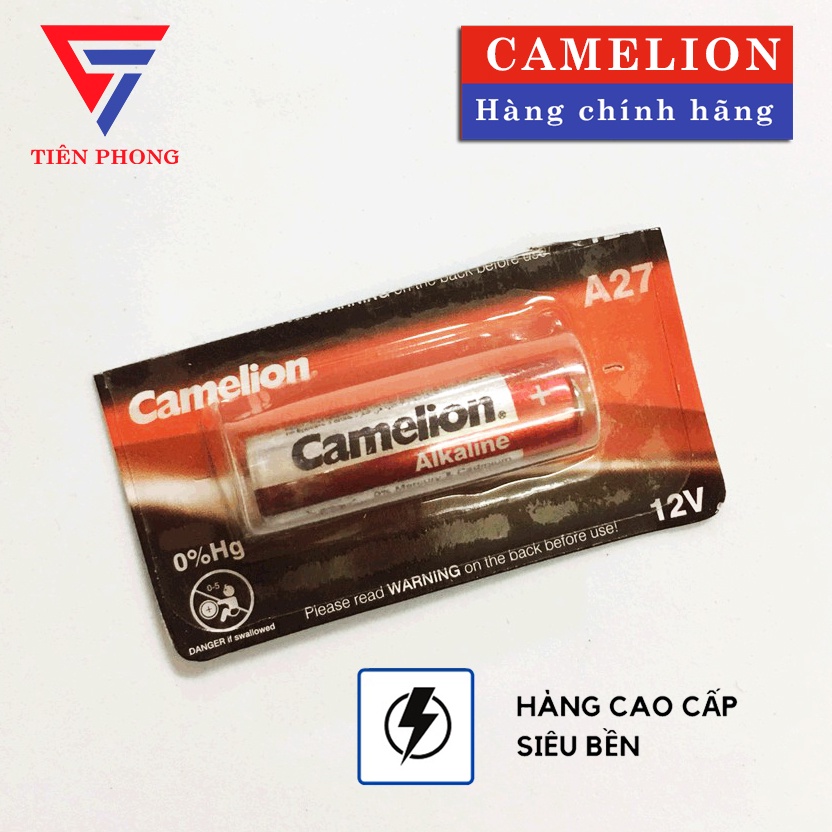 1 viên pin cửa cuốn A27 Camelion Alkaline 12V chính hãng