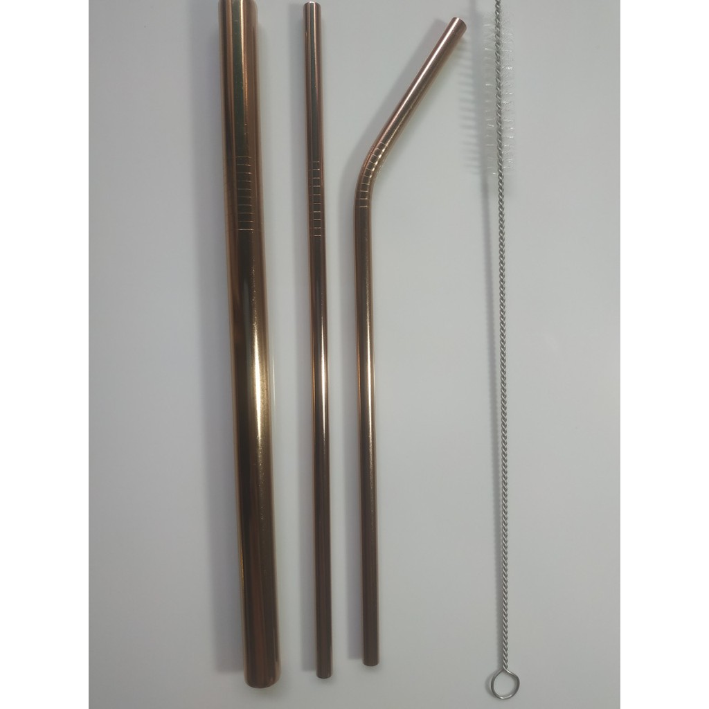 Ống hút inox 304 size trà sữa đủ màu loại tốt