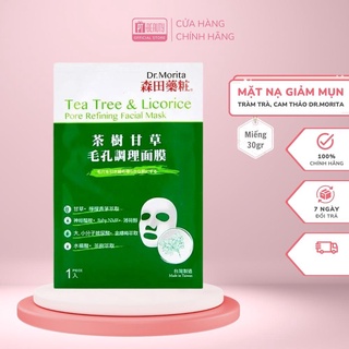  Mặt nạ DR MORITA Teatree & Licorice miếng 30 gam 
