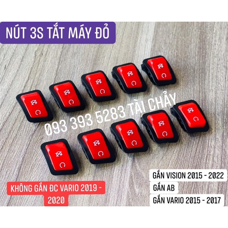 NÚT 3S TẮT MÁY CHO VISION 2015 - 2022 / VARIO 2017 / AB