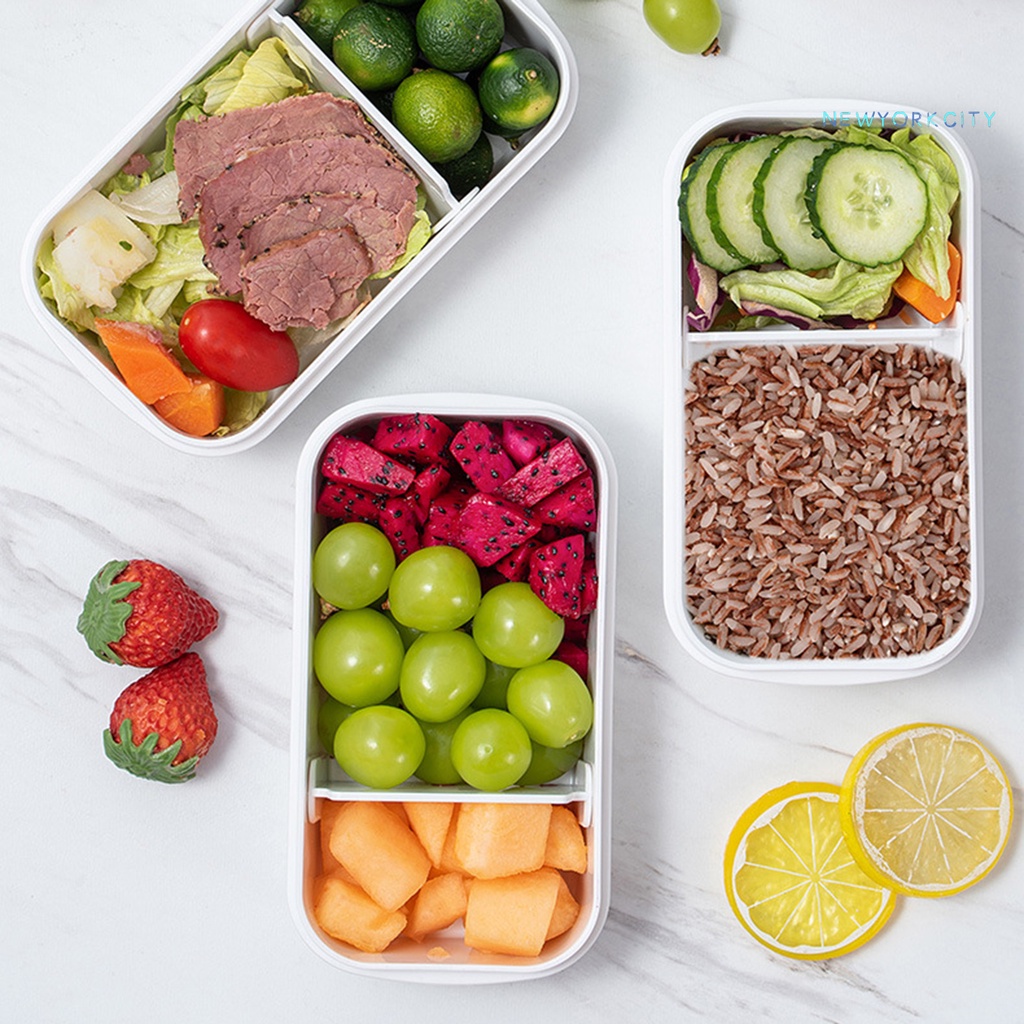 Hộp Đựng Thức Ăn Trưa Bằng Silicone Có Khóa Di Chuyển Được