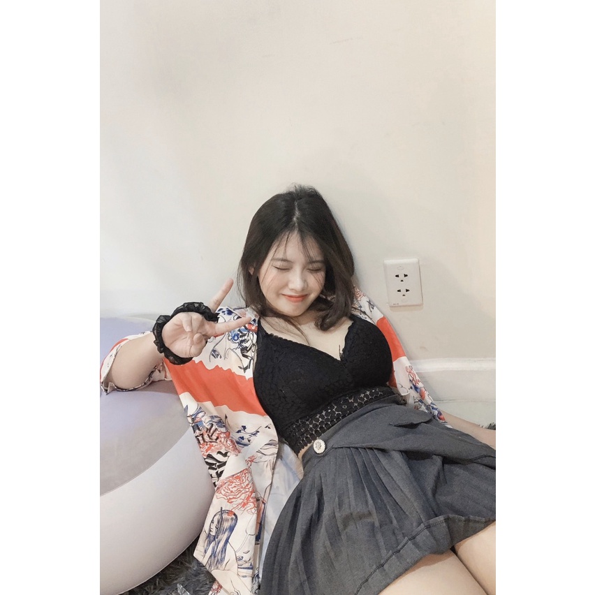 Áo sơ mi nam ngắn tay Họa tiết Form rộng, Manga -  CHÍNH HÃNG