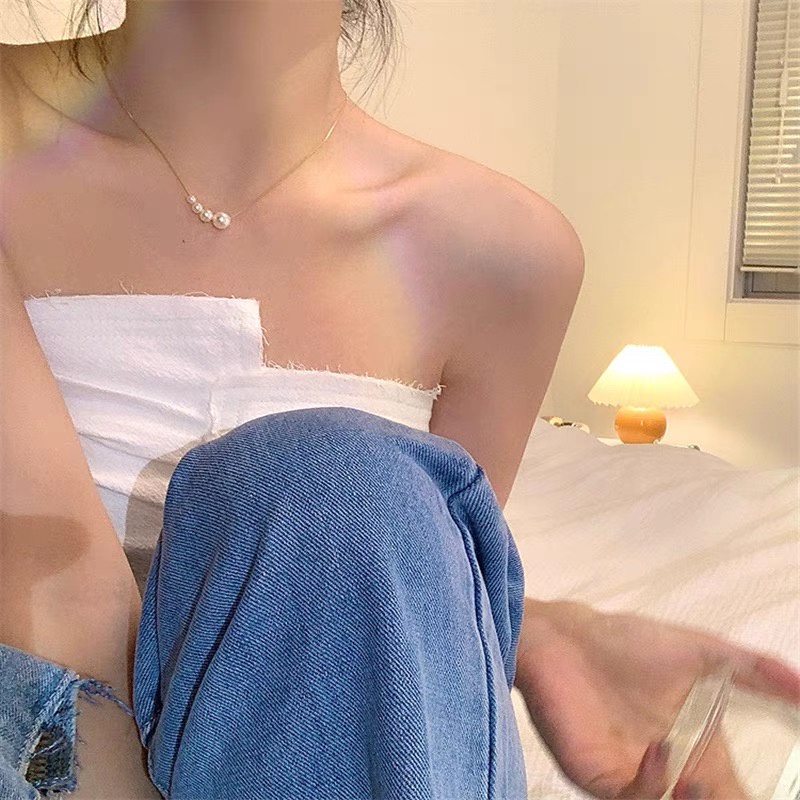 Vòng cổ Đính Ngọc Trai Thời Trang Dành Cho Nữ