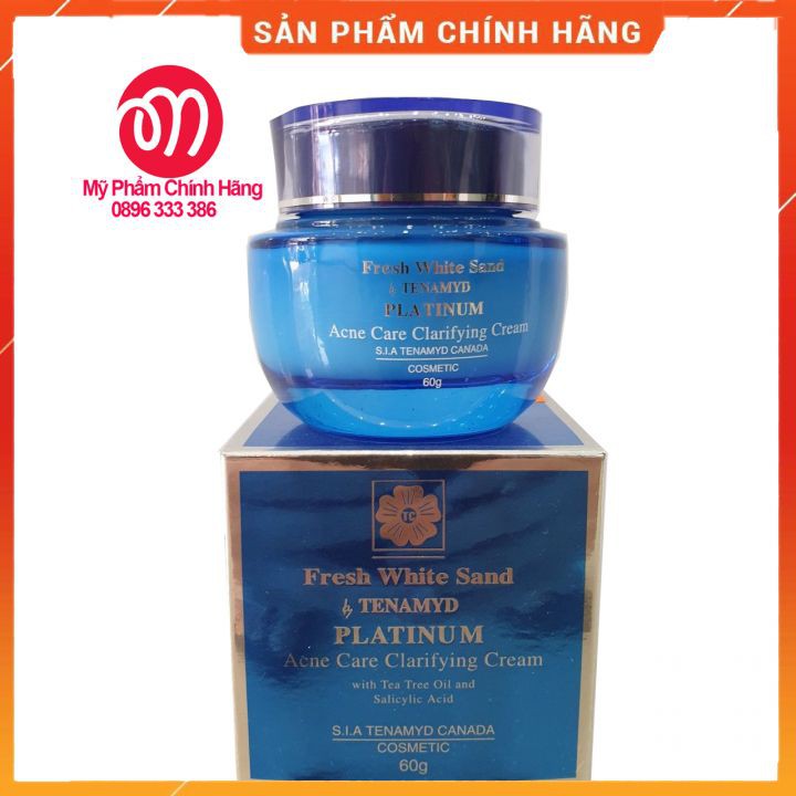 Kem Dưỡng Da Mụn TENAMYD Làm Mềm Dịu Da , Giảm Thâm Mụn Platinum Acne Care Clarifying Cream