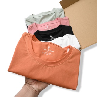 Combo áo thun 5 màu panbam 100% cotton co giãn,dày dặn, form regular fit - full tag mạc của shop
