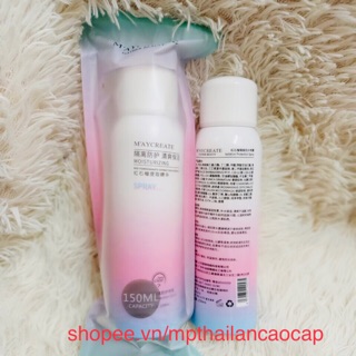 Chai Xịt Chống Nắng và Làm Trắng Da Maycreate 150ml