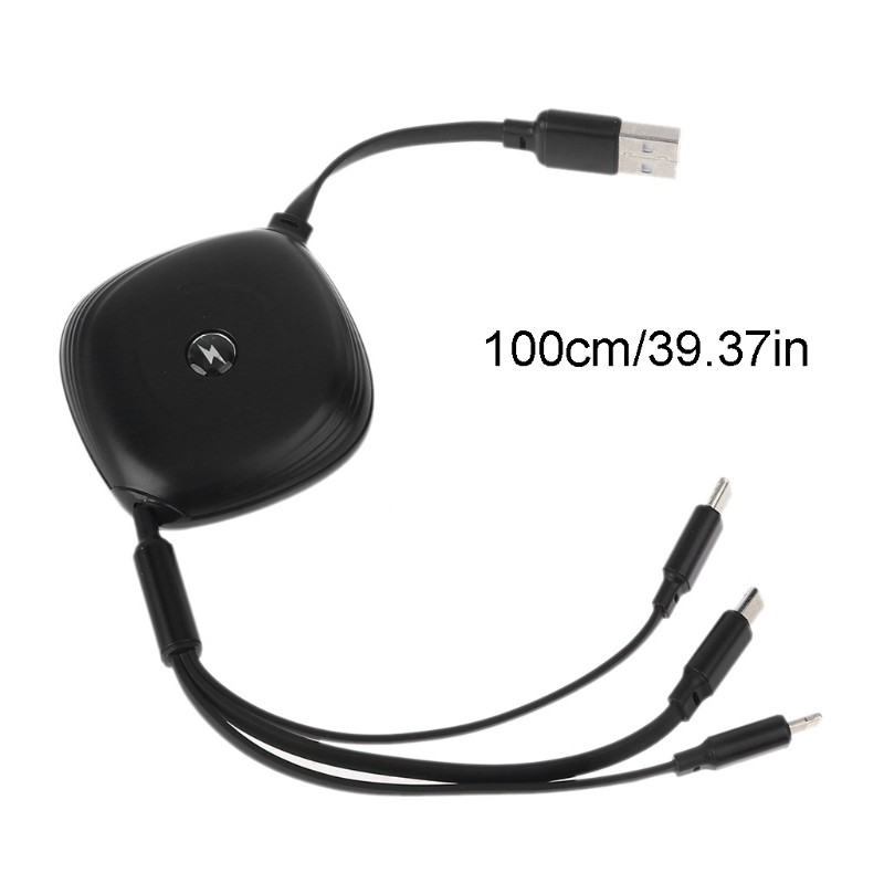 Cáp Sạc Nhanh Btm 3 Trong 1 Type C Micro Usb 8pin Cho Iphone-Ipad - Sony