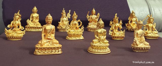 1 Tượng mất tông nhỏ 8cm hợp kim