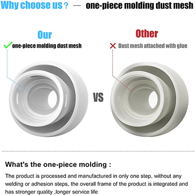 Đầu Bọc Tai Nghe Nhét Tai Bằng Silicon Chống Ồn Cho Airpods pro/S/M/L