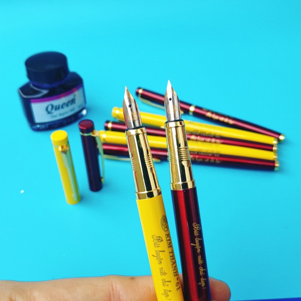 Bút Máy Kim Thành 61  Siêu bền nét viết thanh đậm cho các bé luyện chữ